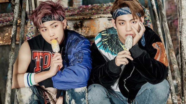 Rap Monster Dan V Bts Rilis Lagu Duet Bagian Dari Bts Festa 2017 Kumparan Com