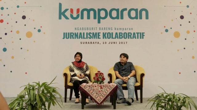 Tri Risma di acara Ngabuburit Bareng kumparan. (Foto: Kevin Kurnianto/kumparan)