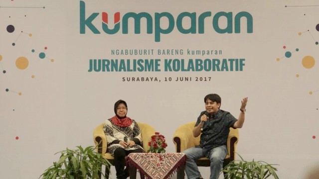 Tri Rismaharini dan Arifin Asydhad. (Foto: Kevin Kurnianto/kumparan)