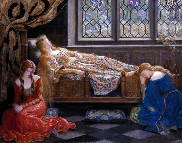 "The Sleeping Beauty" oleh John Collier (Foto: Wikimedia Commons)