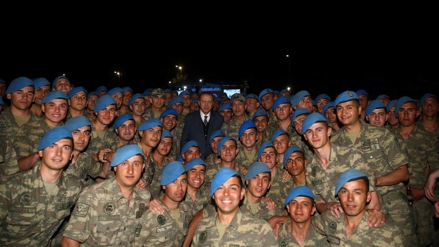 Pasukan Turki  (Foto:  Kayhan Ozer/Presidential Palace/Handout via REUTERS)