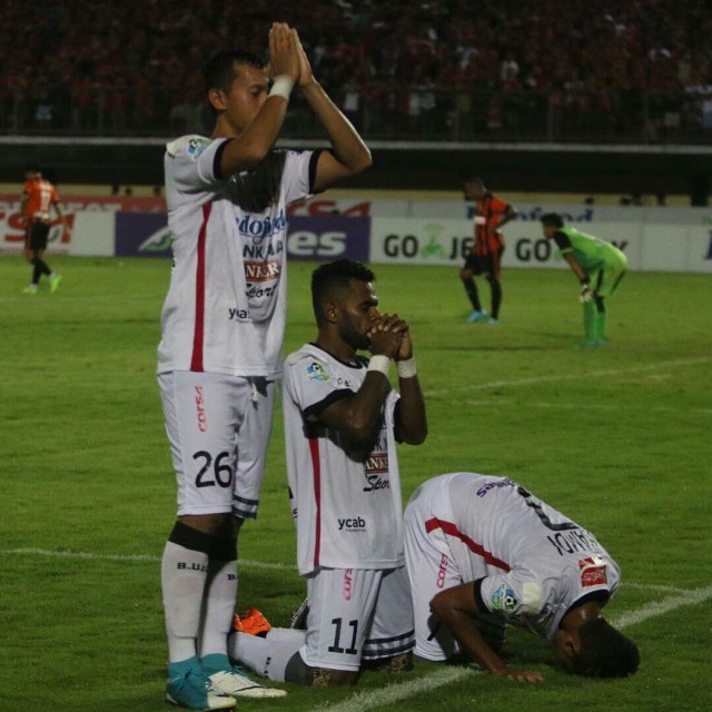 Selebrasi gol pemain Bali United (Foto: Istimewa)