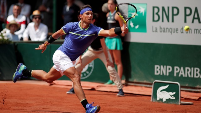 Rafael Nadal menangi Prancis Terbuka. (Foto: REUTERS/Benoit Tessier)