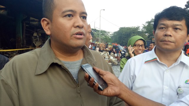 Norman Adi, Manajer UPB Pasar Induk Kramat Jati. (Foto: Aria Pradana/kumparan)