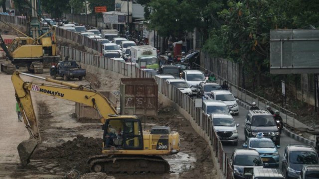 Macet Kuningan Mampang (Foto: Aditia Noviansyah/kumparan)