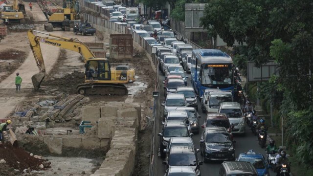 Macet Kuningan Mampang (Foto: Aditia Noviansyah/kumparan)