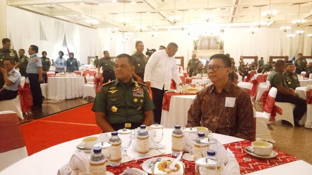 Panglima TNI Gatot Nurmantyo di acara buka bersama (Foto: Nadia Jovita Injilia Riso/kumparan)