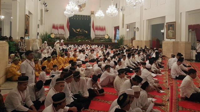 300 Anak Yatim Piatu Buka Bersama Presiden Jokowi (Foto: Yudhistira Amran/kumparan)