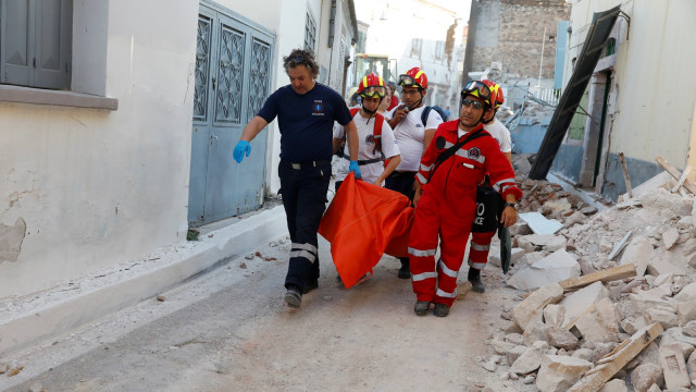 Gempa di Turki hingga Yunani (Foto: Reuters/Giorgos Moutafis)