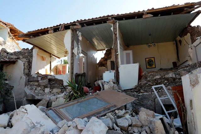 Gempa di Turki hingga Yunani (Foto: Reuters/Giorgos Moutafis)