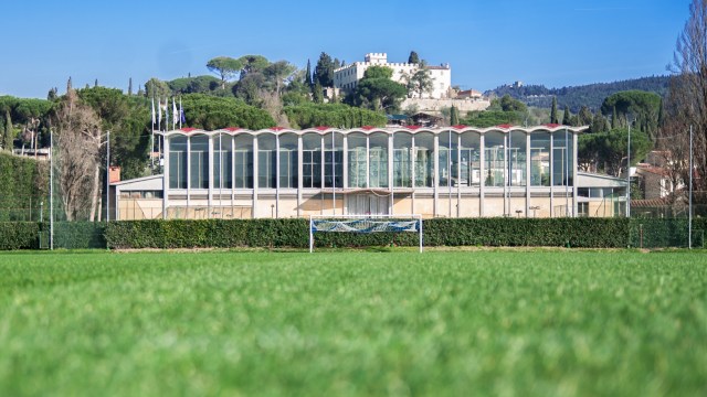 Lapangan dan gedung utama Coverciano. (Foto: FIGC)