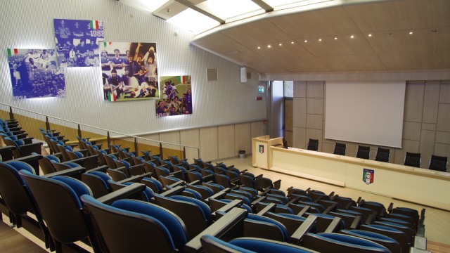 Ruang seminar di Coverciano. (Foto: FIGC)