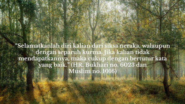 Bertutur Kata Yang Baik Bisa Menggantikan Sedekah Kumparan Com