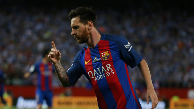 Kontrak Messi tinggal semusim lagi. (Foto: Reuters/Sergio Perez)
