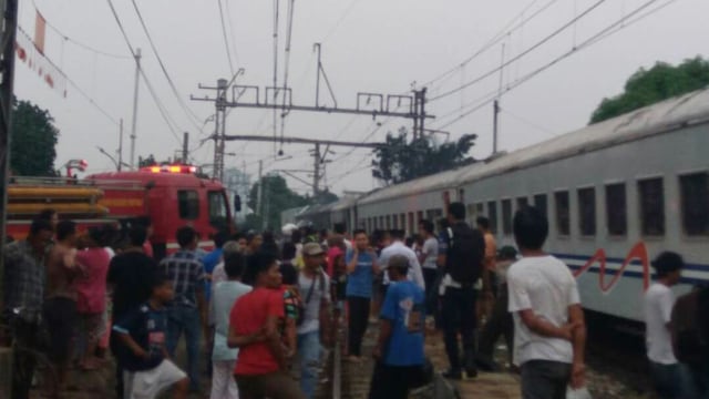 Kereta jurusan Tanjung Priok ke Purwakarta (Foto: Dok. Istimewa)