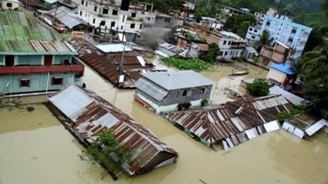 Banjir di Bangladesh Foto: Reuters