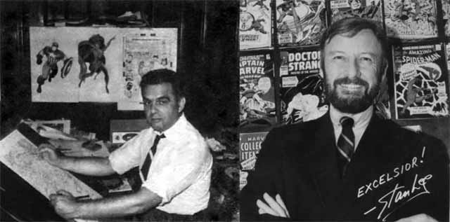 Stan Lee dan Jack Kirby (Foto: nerdreactor.com)