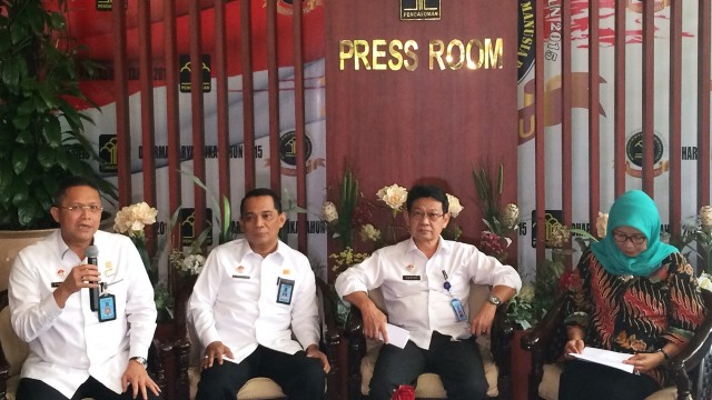 Konferensi pers kamar mewah di Rutan Cipinang (Foto: Iqra Ardini/kumparan)