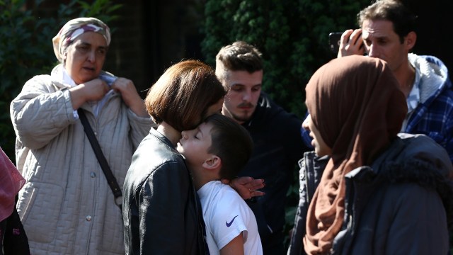 Kebakaran di London (Foto: REUTERS/Neil Hall)