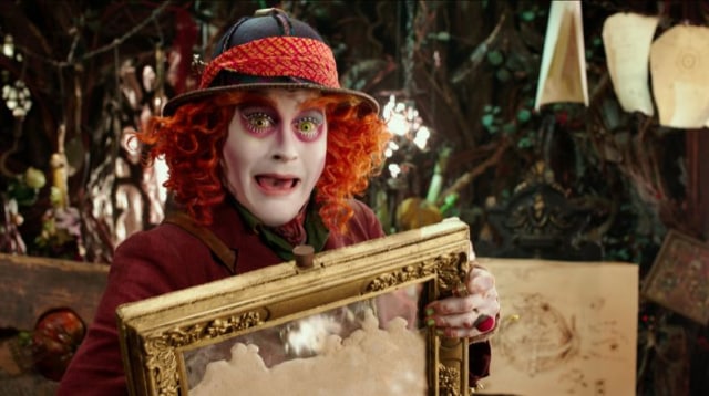 Depp di film Alice in Wonderland (Foto: Walt Disney Studios)