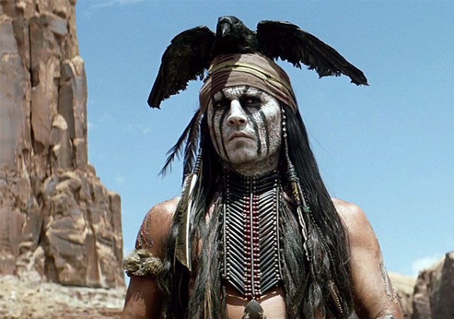 Depp di film The Lone Ranger (Foto: Walt Disney Studios)