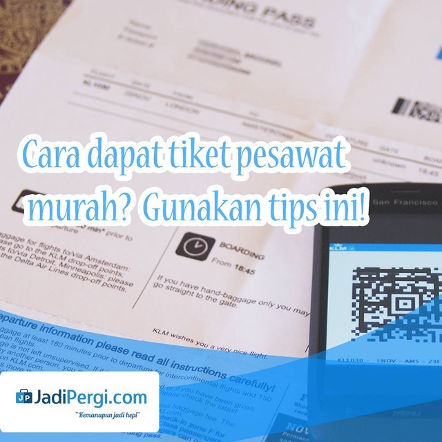 Trik Memesan Tiket Pesawat Murah