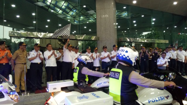 Posko Nasional Mudik Kemenhub Resmi Dibuka (Foto: Novan Nurul Alam/kumparan)