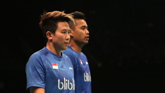 Tontowi Ahmad dan Liliana Natsir. (Foto: Fanny Kusumawardhani/kumparan)