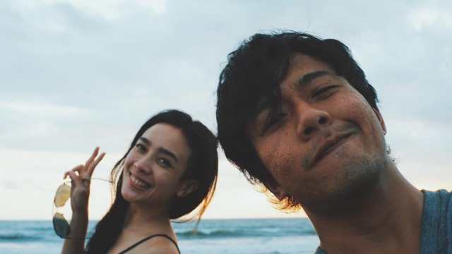 Dea Ananda dan Ariel 'Nidji' (Foto: Instagram/@arielnidji)