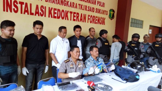 Konpers polisi terkait pembunuhan Davidson (Foto: Diah Harni/kumparan)