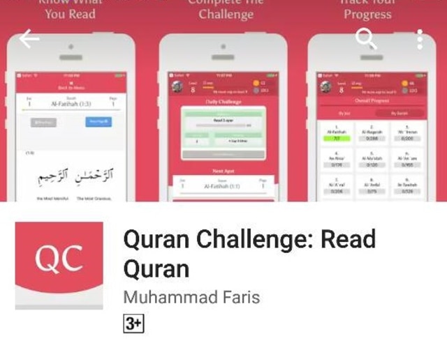 Aplikasi Quran Challenge: Read Quran di Play Store (Foto: Salmah Muslimah/kumparan)