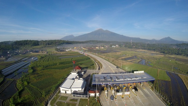 Tol Salatiga. (Foto: Aditia Noviansyah/kumparan)