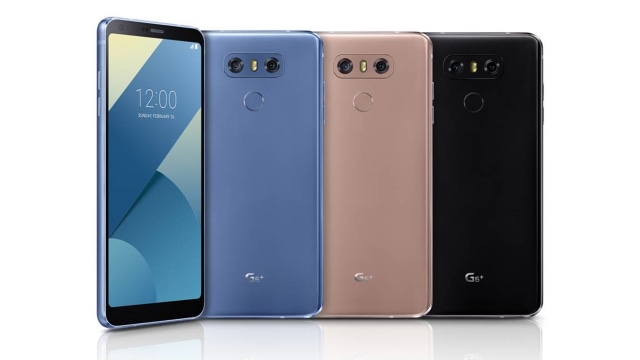 Ponsel LG G6 Plus. (Foto: LG)