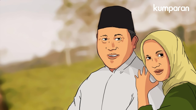 Gubernur Bengkulu Ridwan Mukti dan istri (Foto: Muhammad Faisal Nu'man/kumparan)