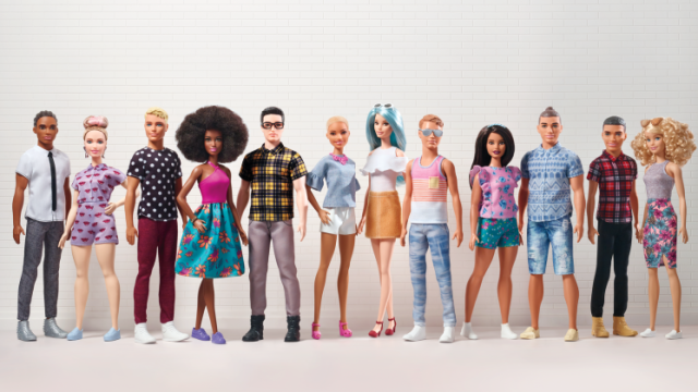 Barbie Fashionistas nan penuh keberagaman. (Foto: Dok. mattel.com)