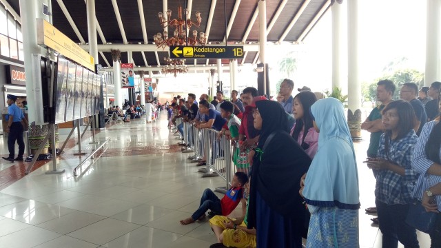Situasi Terminal 1 B di Bandara Soekarno-Hatta Foto: Amanaturrosyidah/kumparan