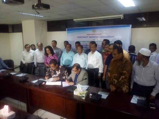 PT INKA RI Tandatangani Kontrak dengan Bangladesh Railway (2)