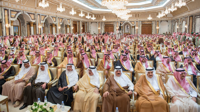 Deklarasi sumpah setia kepada Mohammed bin Salman (Foto: Reuters)