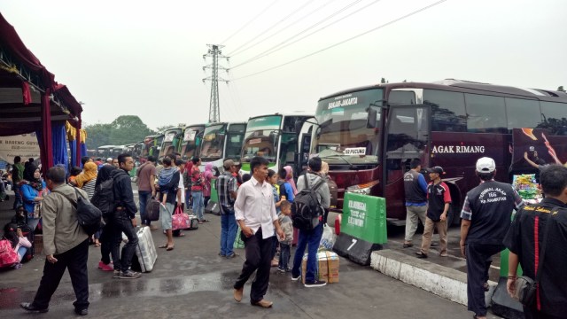 Kondisi Terminal Kampung Rambutan, Jumat (23/6) (Foto: Aprilandika Pratama/kumparan)