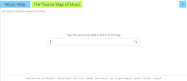 Mencari Rekomendasi Musik Berbentuk Peta dengan Music Map (1)
