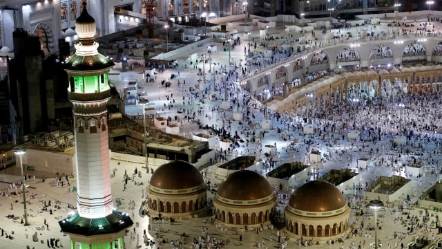 Masjidil Haram, Mekkah Foto: Reuters/Ahmed Jadallah