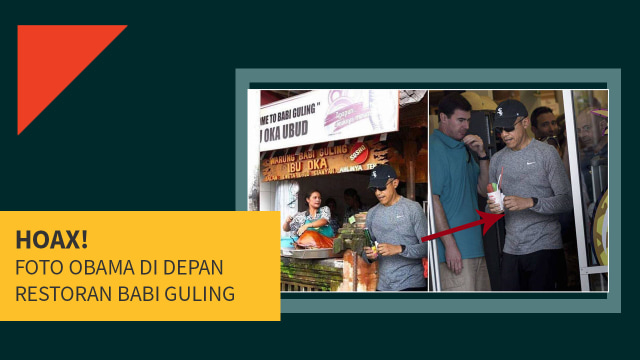 Hoax foto Obama di Bali (Foto: Dok. Istimewa)