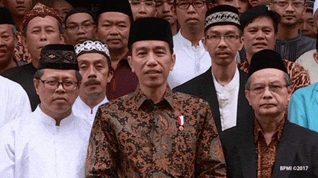 Jokowi Mengucapkan Selamat Lebaran (Foto: istanapresiden.go.id)