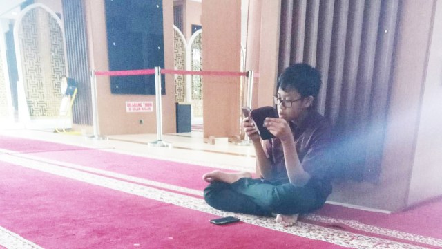 Hadi, anak bungsu Ahmad Heryawan. (Foto: Instagram @r_halfi_m)