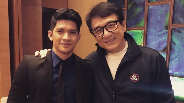 Iko Uwais bersama Jackie Chan (Foto: Instagram/iko.uwais)