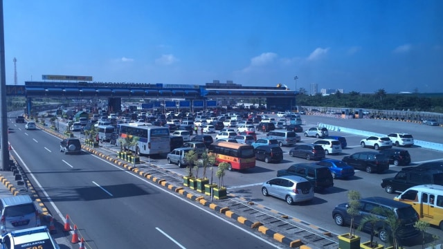 Lalin Cikampek arah Jakarta.  (Foto: dok. Istmewa)