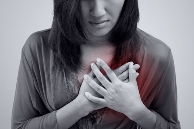 ilustrasi heartburn sebagai tanda hamil (Foto: dok. thinkstock)