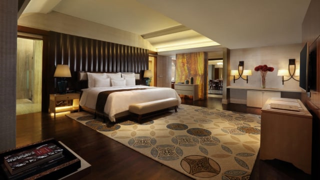 Presidential suite bedroom (Foto: hoteltentrem.com)