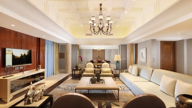 Presidential suite living room (Foto: hoteltentrem.com)