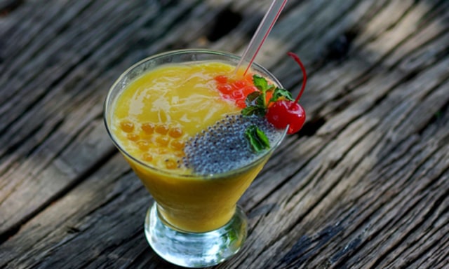 Jus mangga, menu Spesial Grand Garden resto (Foto: grandgardenresto.com)